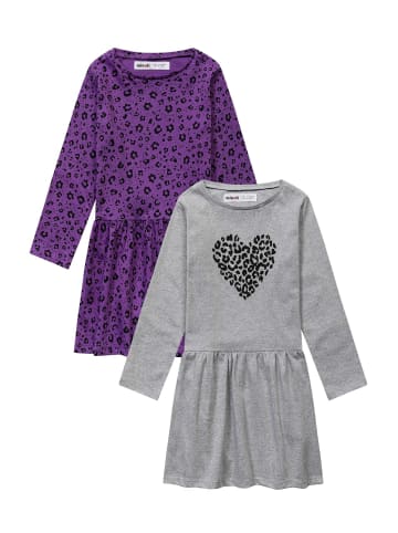 Minoti 2er-Set: Jerseykleid 12MDRESS 1 in grau