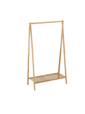 relaxdays Kleiderständer in Natur - (B)67 x (H)120 x (T)35 cm