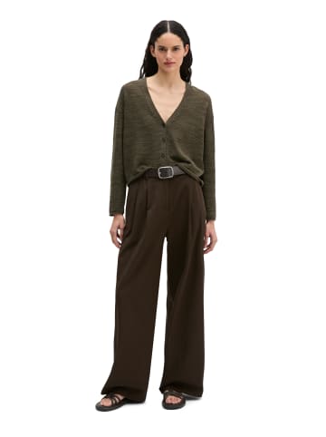 Marc O'Polo Slub-Cardigan loose in Mossy Earth