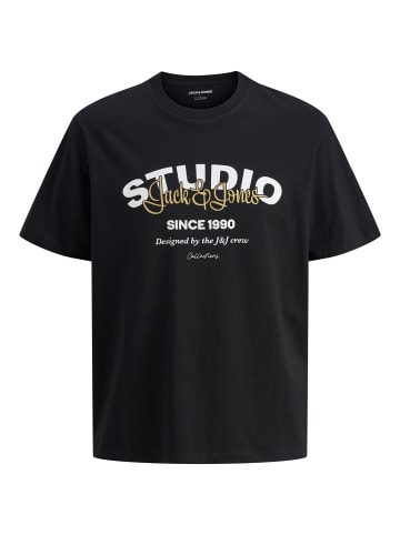 Jack & Jones T-Shirt 'Yuki' in schwarz