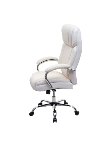 MCW XXL Bürostuhl H94, 220kg belastbar, Creme-beige