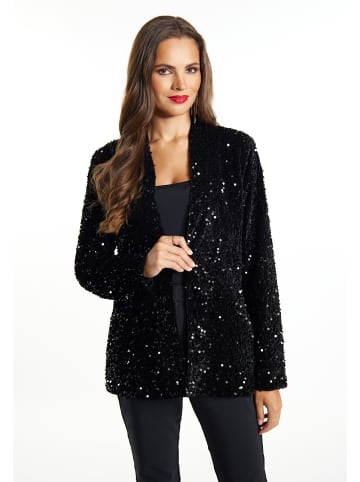 faina Blazer Mit Pailletten in Schwarz