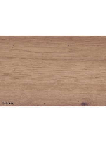 58 aufm Kessel BISTROTISCH Eirena 70x70x75 schwarz matt/asteiche