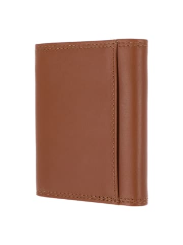 Golden Head Polo Geldbörse RFID Schutz Leder 10 cm cognac