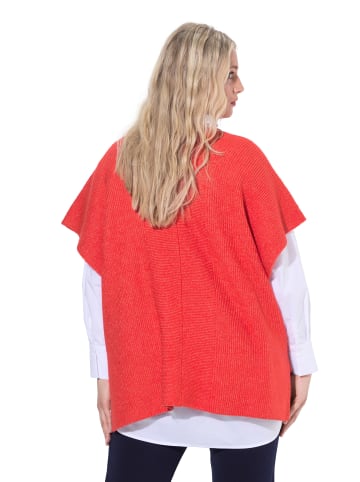 Ulla Popken Strickjacke in paprikarot