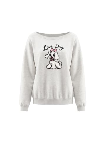 myMo Women Sweatshirt in Offwhite