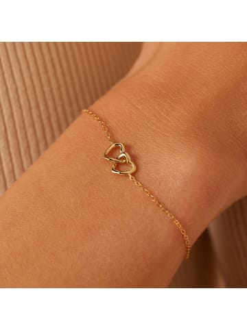 Lucardi 925 Silber Armband  Herz