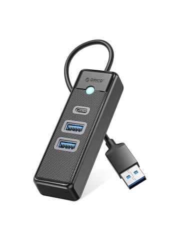 Orico PWC2U-U3 3-Port-USB-Hub (2x USB-A 3.0, 1x USB-C 3.0, 1 m Kabel)