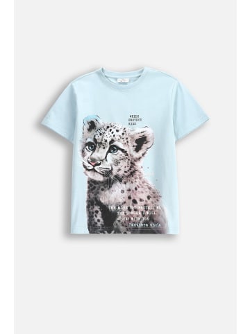 Coccodrillo T-Shirt mit kurzem Ärmel in blau