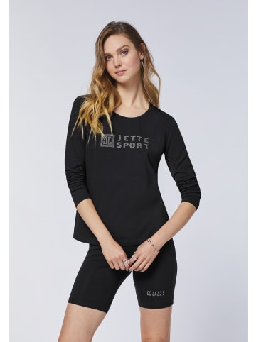 Jette Sport Longsleeve in Schwarz