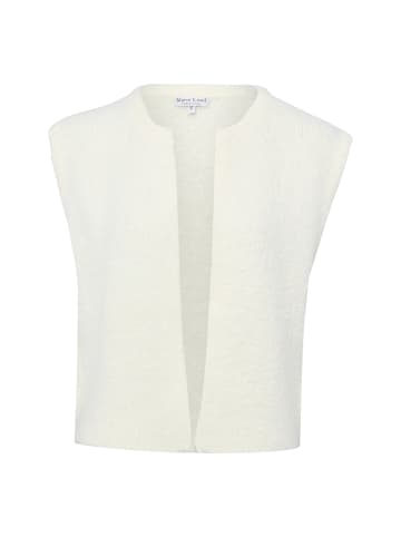Marie Lund Weste in ecru - 0002