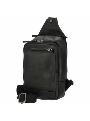 The Chesterfield Brand Riga - Umhängetasche 24 cm (black) in schwarz