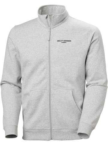 Helly Hansen Pullover "Classic Logo Zip Sweatshirt" in Grau
