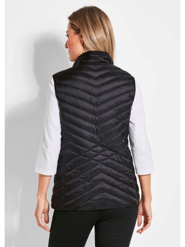 GOLDNER Taillierte Daunenweste, leicht gefüttert in schwarz