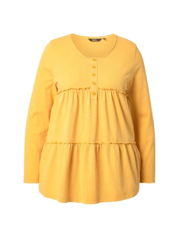 Ulla Popken Langarmshirt in curry