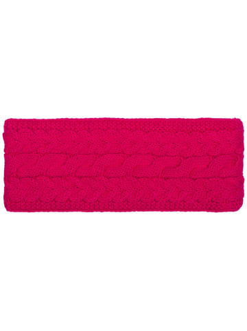 styleBREAKER Strick Stirnband in Pink