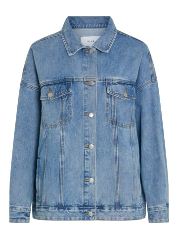 Vila Jeansjacke in Light Blue Denim