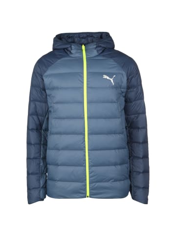 Puma Daunenjacke PackLITE Down in dunkelblau / gelb