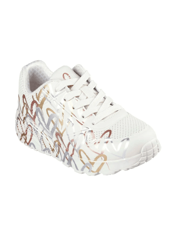 Skechers Sneakers Low UNO LITE METALLIC LOVE in natur