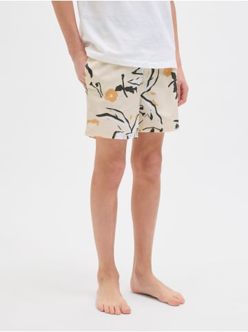 JACK & JONES Junior Badeshorts JPSTMAUI JJSWIM OCEAN DAYS AKM JNR in buttercream