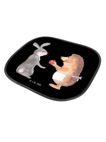 Mr. & Mrs. Panda pkw sonnenschutz Hase Igel ohne Spruch in Schwarz