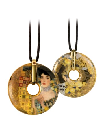 Goebel Halskette " Gustav Klimt - Adele Bloch-Bauer " in bunt