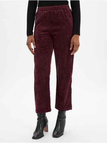 Marie Lund Hose in aubergine