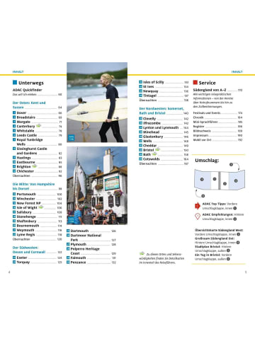 ADAC ADAC Reiseführer plus Südengland | mit Maxi-Faltkarte zum Herausnehmen