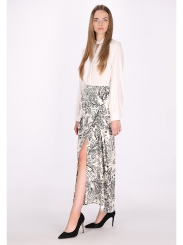 DreiMaster Damen Rock in Weiss Schwarz