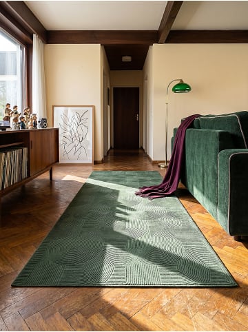 KADIMA DESIGN Teppichläufer Geometrisch Antirutsch pflegeleicht Wohnzimmer Flur