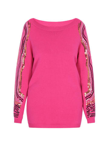 faina Damen Pullover in Fuchsia