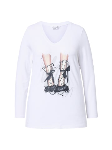 MIAMODA Shirt in schneeweiß