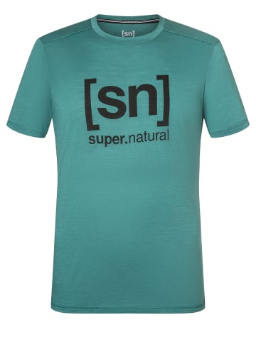 super.natural Merino T-Shirt in petrol