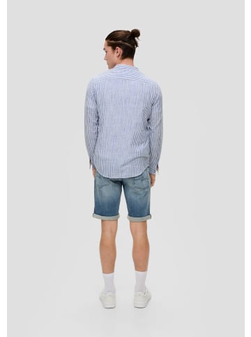 QS Hemd in 56G0_ozeanblau