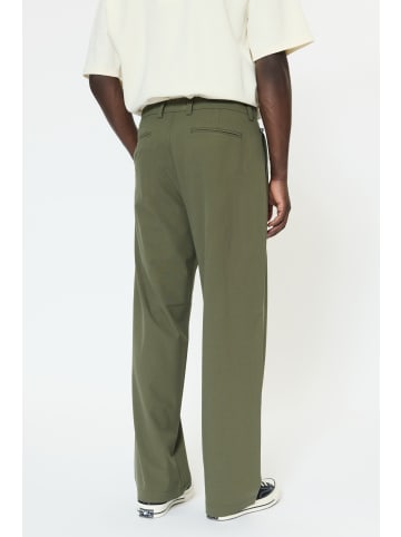 Matinique Casual Hose MAChino Lockere Passform in Dusty Olive Melange