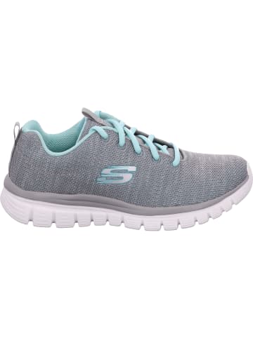 Skechers Schnürhalbschuh in grau