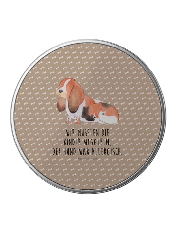 Mr. & Mrs. Panda Dose Hund Basset Hound mit Spruch in Hundeglück