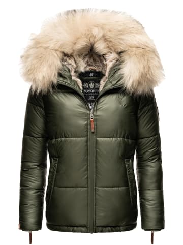 Navahoo Winterjacke Tikunaa in Olive