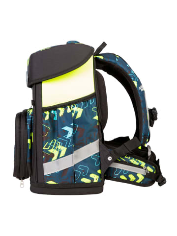 SCHOOL-MOOD Champion Pro Schulranzen-Set 7-teilig in Rennwagen