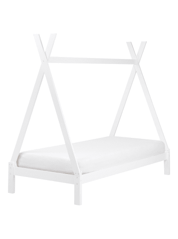 Beliani Kinderbett DEVAY in Weiß - (W) 99 x (H) 176 x (L) 208 cm