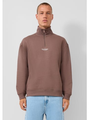 QS Sweatshirt in 8626_braun