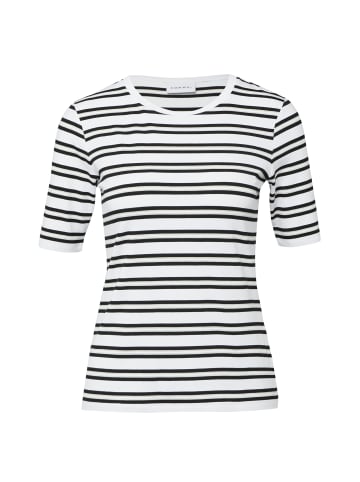 comma Shirt in weiß schwarz
