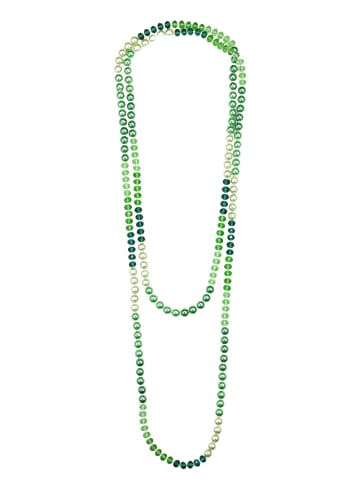 collezione alessandro Lange Kette " Pearl " in grün