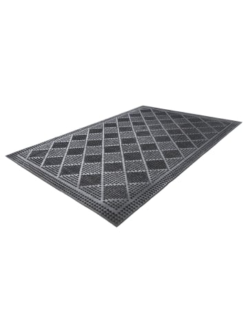 Fußmatte Elegant Entry 125 in Schwarz Rot