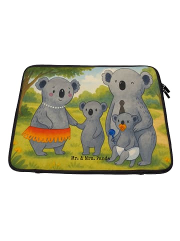 Mr. & Mrs. Panda Hülle Laptop Koala Familie Design ohne Spruch in Weiß