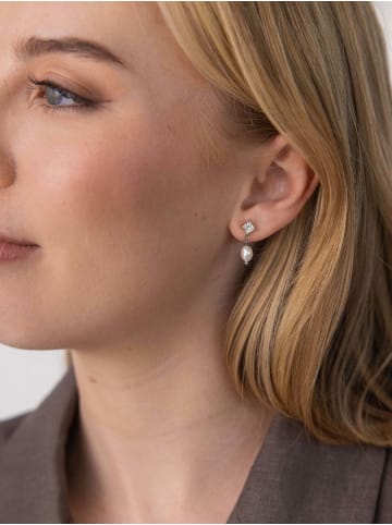 PURELEI Ohrringe Elegant Pearl in Silver