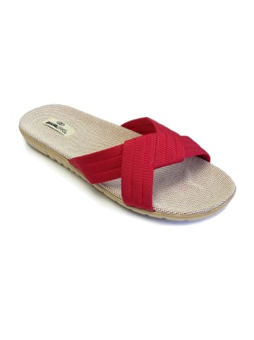 Brasileras Pantoletten "Tren 50 Classic" in Rot