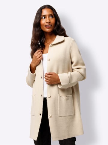 Heine Longstrickjacke in sand