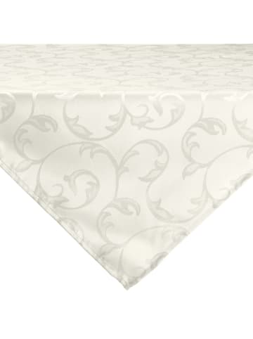 Erwin Müller Jacquard Mitteldecke Greven in creme