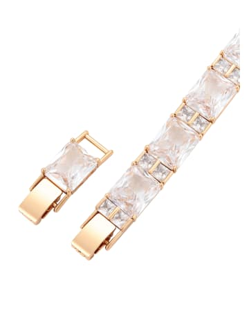 NAEMI Women Bracelet in Rose Gold White